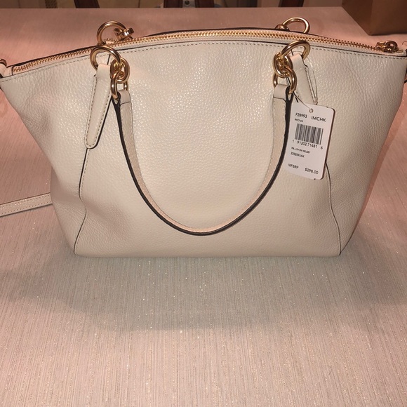 White Coach Kelsey Crossbody Satchel - Picture 3 of 6